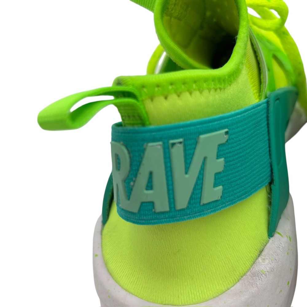 Nike Women's Shoes Huarache Doernbecher Freestyle Kermit Green‎ Size 9 - Picture 6 of 11